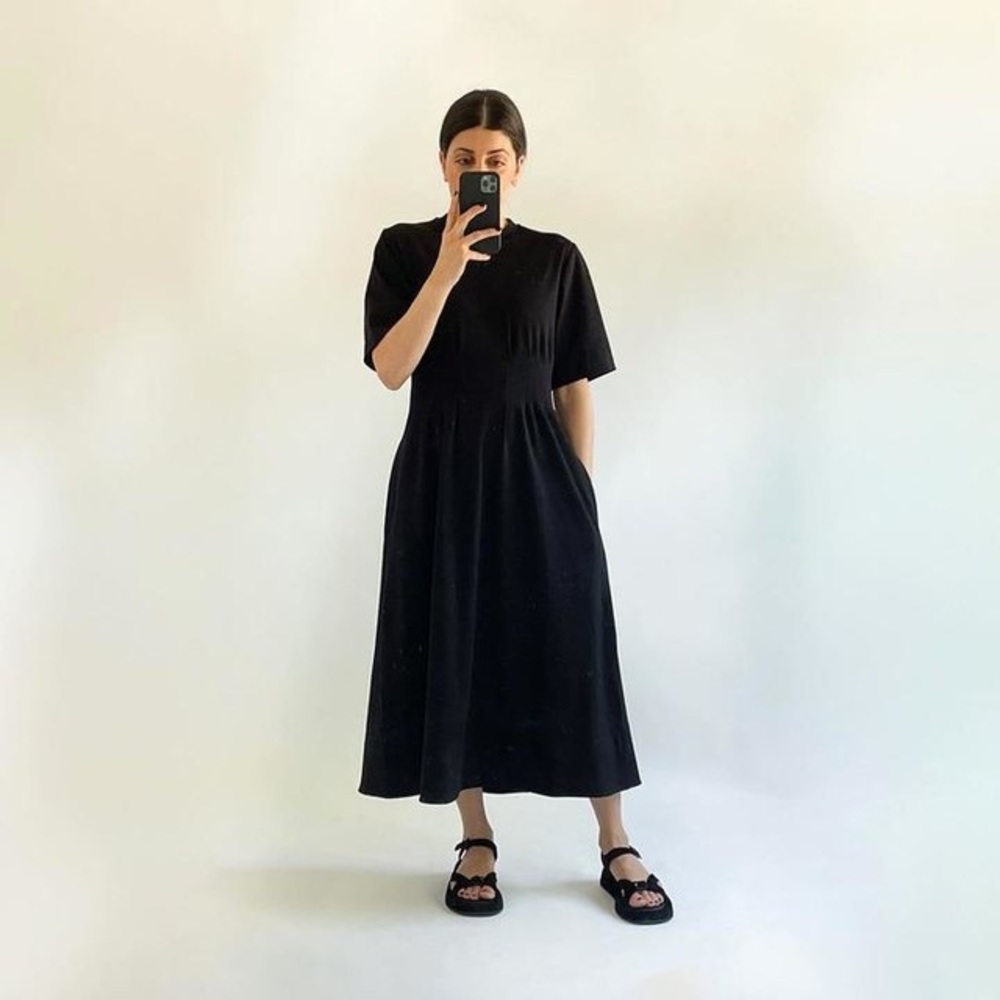 COS Gray Knit Dress Size Medium